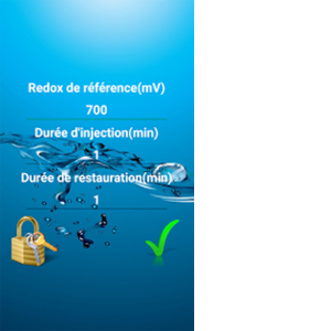 Domo Rx: ecran de parametrage Domo Rx: ecran de parametrage